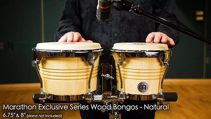 MEINL ボンゴ　6.75\"&8\" Amazon.com: Meinl 6.75-inch + 8-inch Freeride wood Series